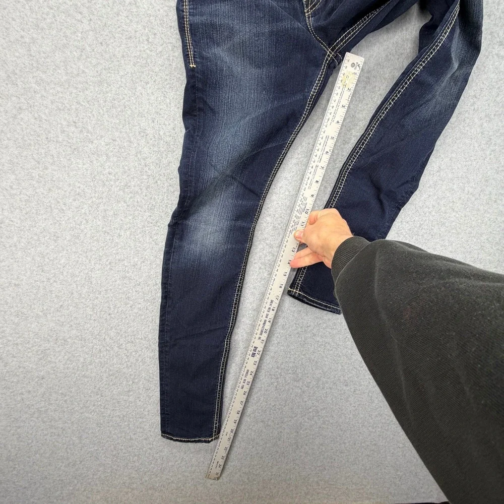 Silver Jeans‎ Co Suki High Super Skinny Dark Wash Denim Jeans W28 L31 - Picture 5 of 9